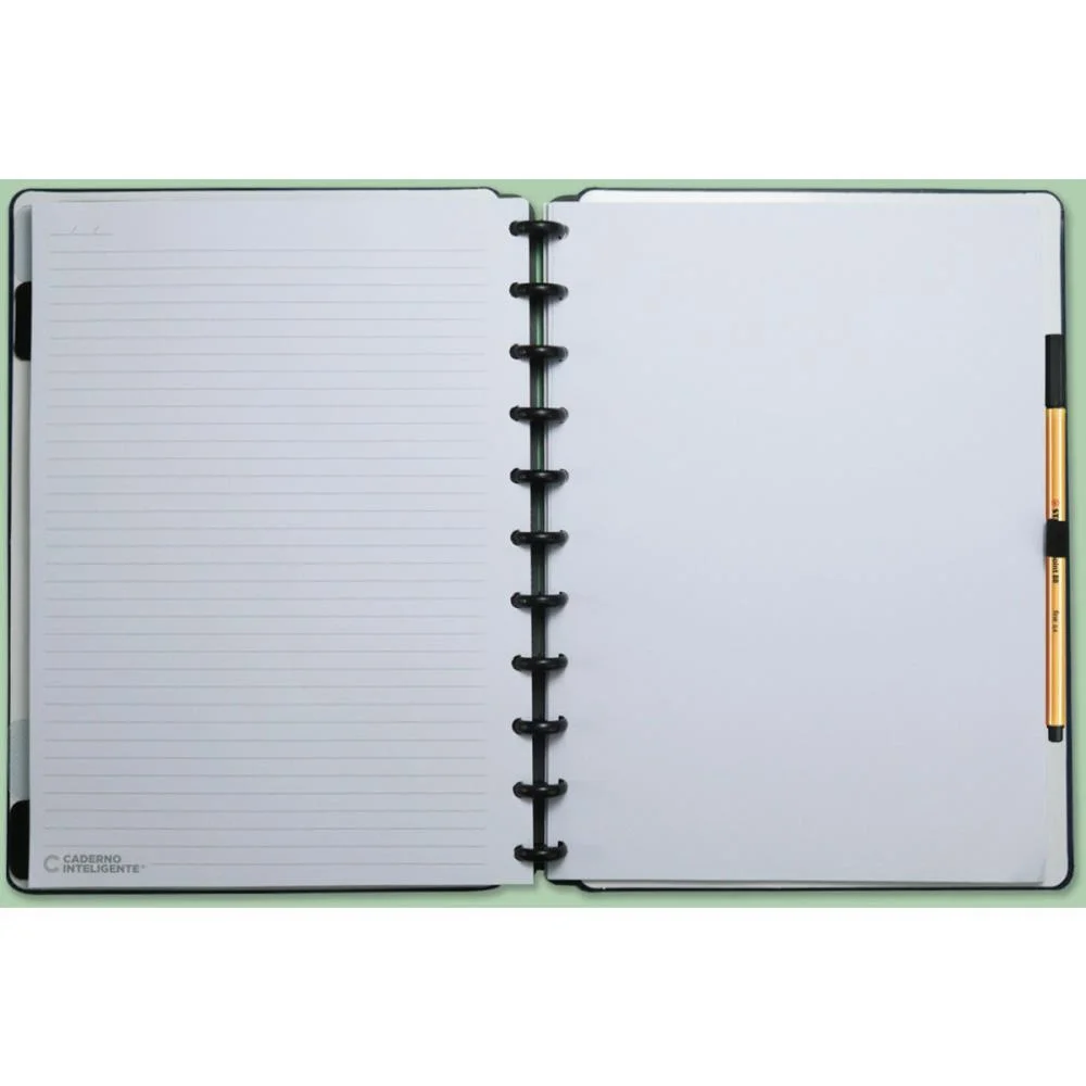 Caderno Inteligente Grande Dark Blue 80Fls 215X280Mm Caderno Inteligente - imagem 2