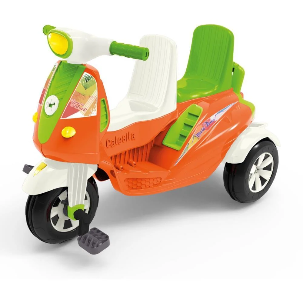 Veiculo Para Bebe Moto Duo 2Em1 C/Luz/Som/Capace Calesita - imagem 7