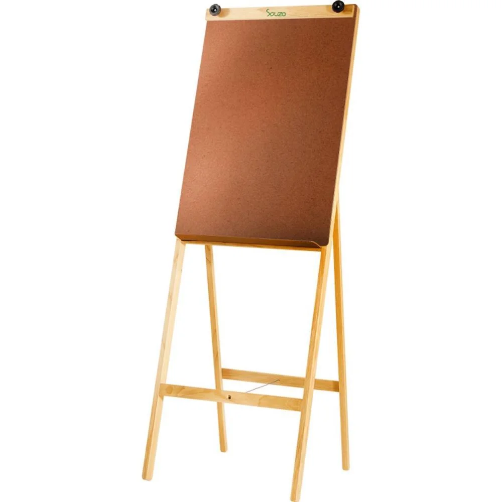 Cavalete Para Flip-Chart Madeira 1,80Mts Souza - imagem 3