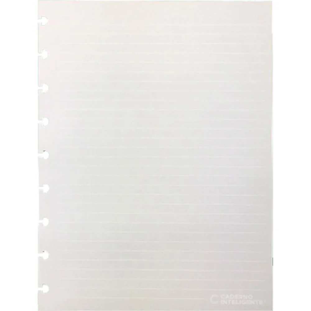 Caderno Inteligente Refil Medio Pauta Branca 90G. 50Fls. Caderno Inteligente (Pacote) - imagem 2