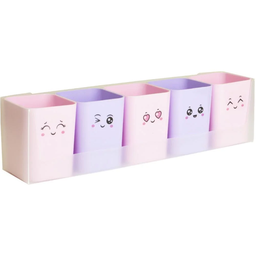 Acessorio Para Mesa Kit Docura C/5 Porta Objetos Dello - imagem 3