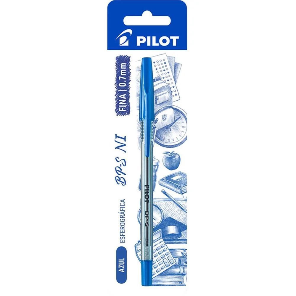 Caneta Esferografica Bp-S 0.7 Azul Pilot (Blister) - imagem 4