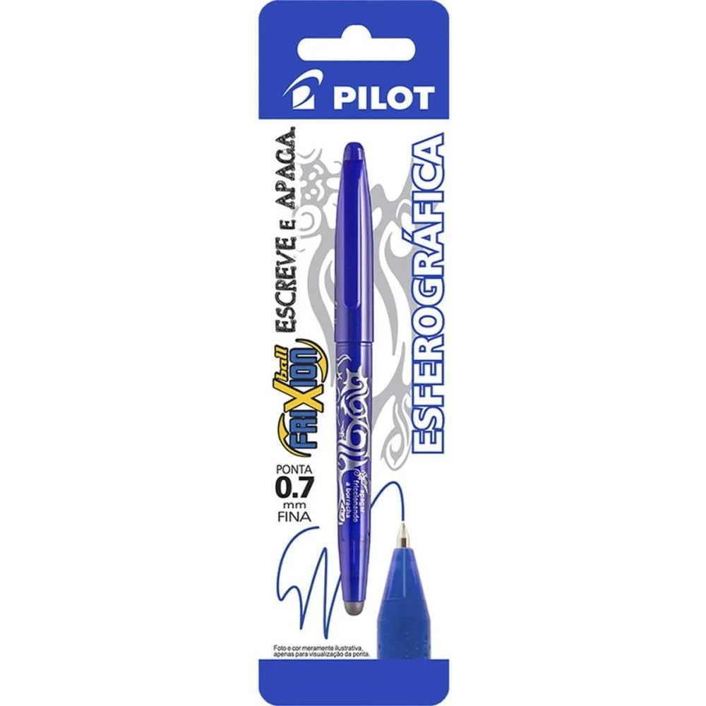 Caneta Apagavel Esferogr.frixion Ball 0.7Mm Az Pilot (Blister) - imagem 2