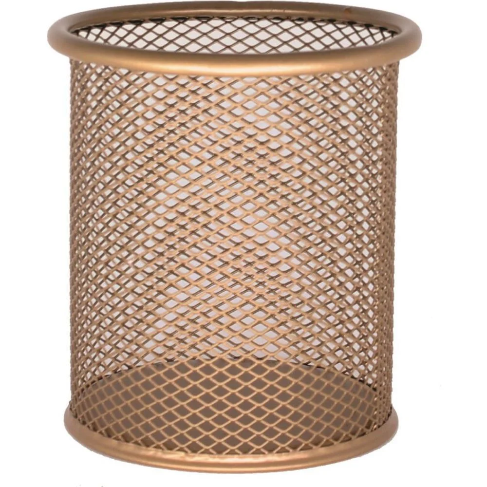 Acessorio Para Mesa Aramado Porta Lapis Dourado Kit - imagem 3