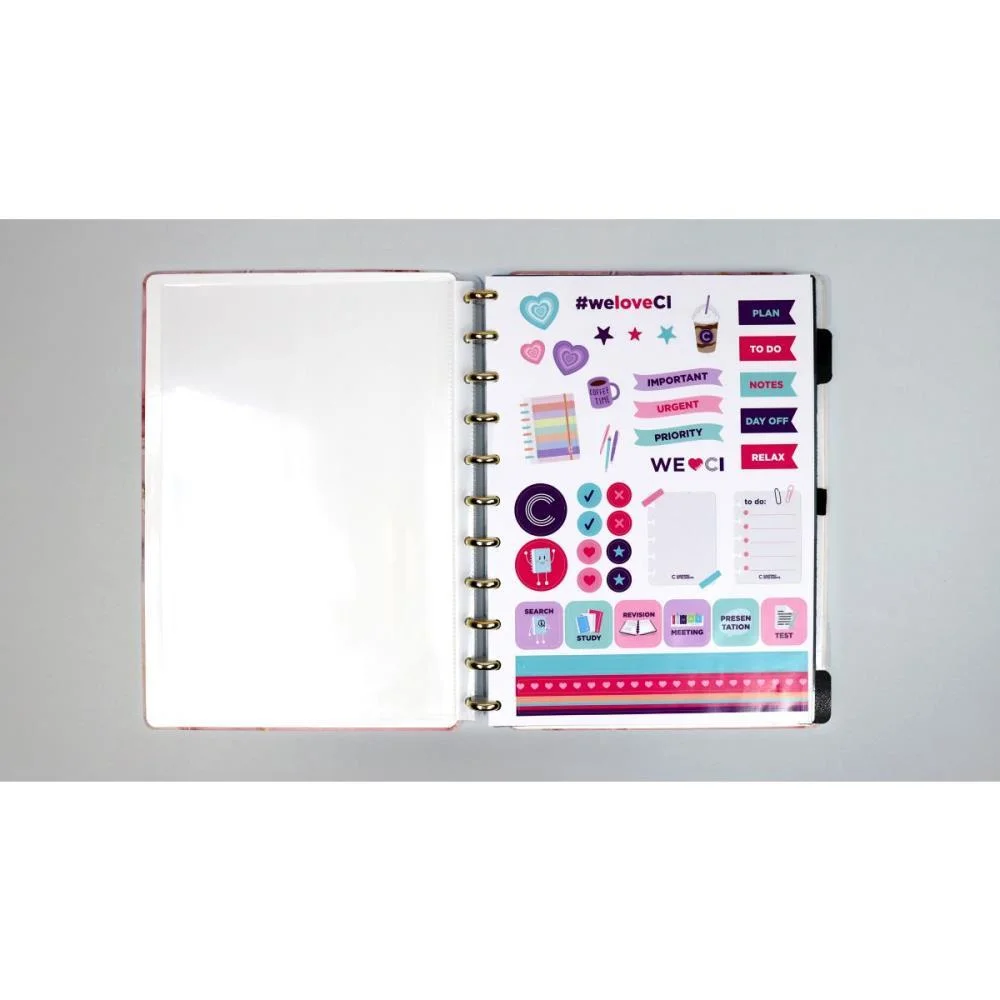 Caderno Inteligente Grande Agatha 80Fls 215X280Mm Caderno Inteligente - imagem 3