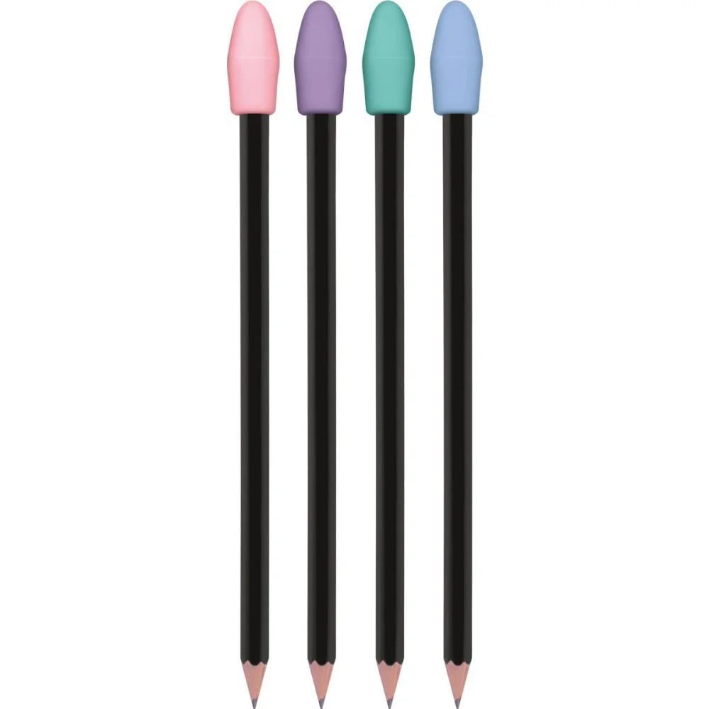 Borracha Ponteira Bazze Cores Pastel Summit C/ 100 Unidades - imagem 2