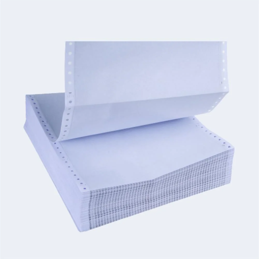 Formulario Continuo Razao 1 Via 80 Colunas 56G Branco Rio Branco Bobinas (Cx.c/6000) - imagem 2