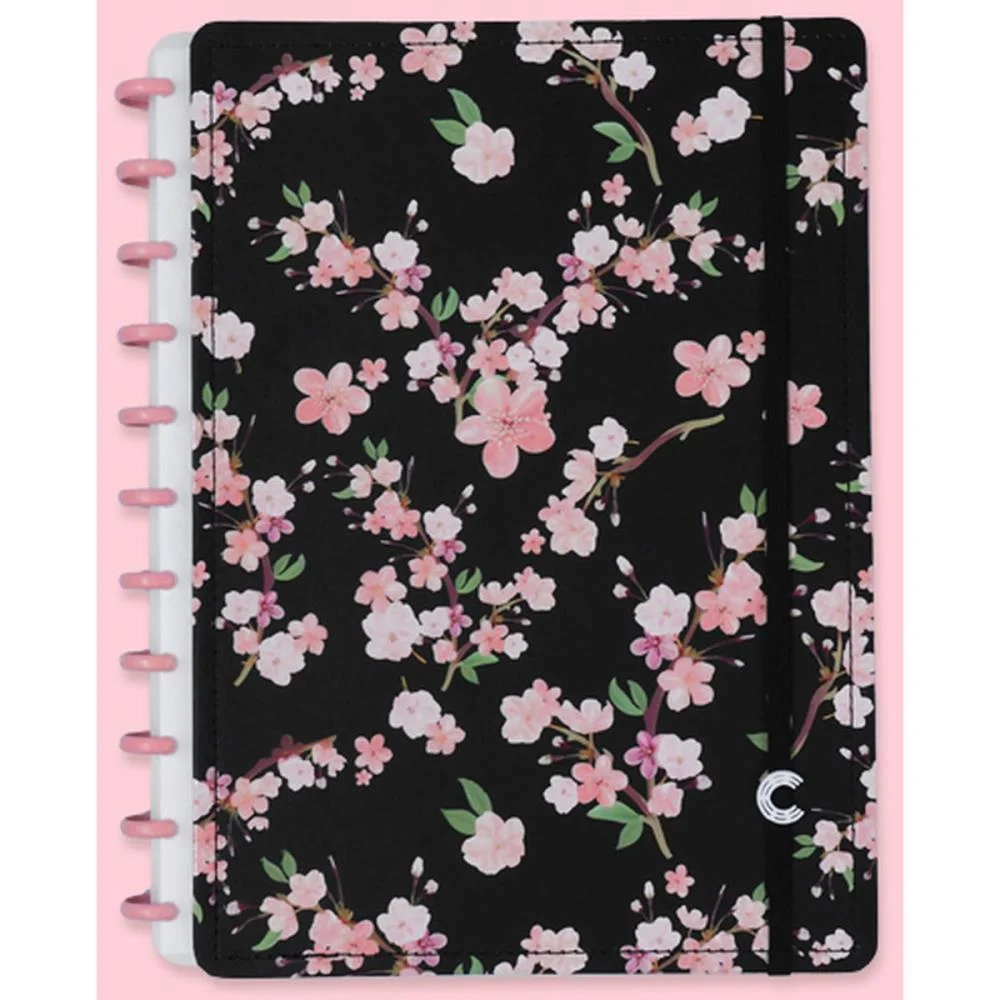 Caderno Inteligente Grande Rose Black By Gocase 80Fls Caderno Inteligente - imagem 4