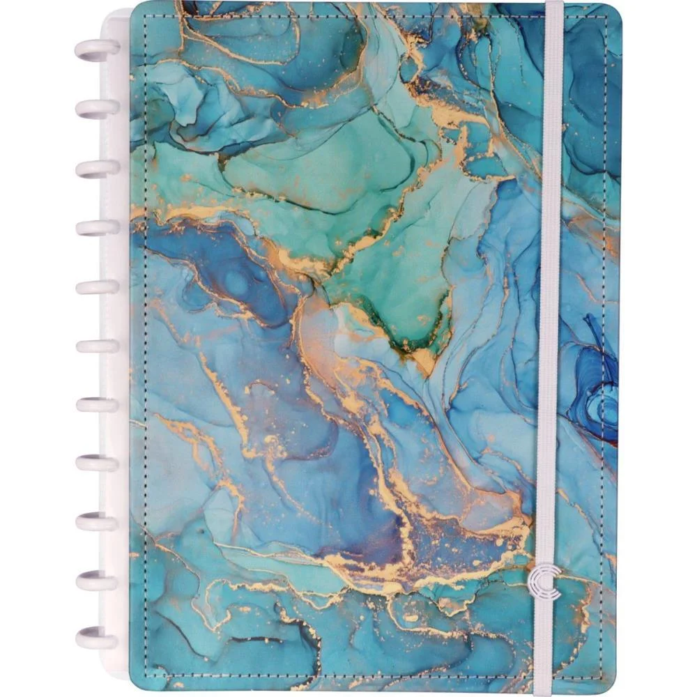 Caderno Inteligente Grande Maldives By Luara 80Fls 215X28 Caderno Inteligente - imagem 2