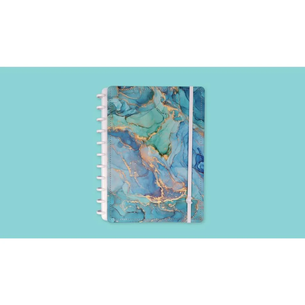 Caderno Inteligente Grande Maldives By Luara 80Fls 215X28 Caderno Inteligente - imagem 5