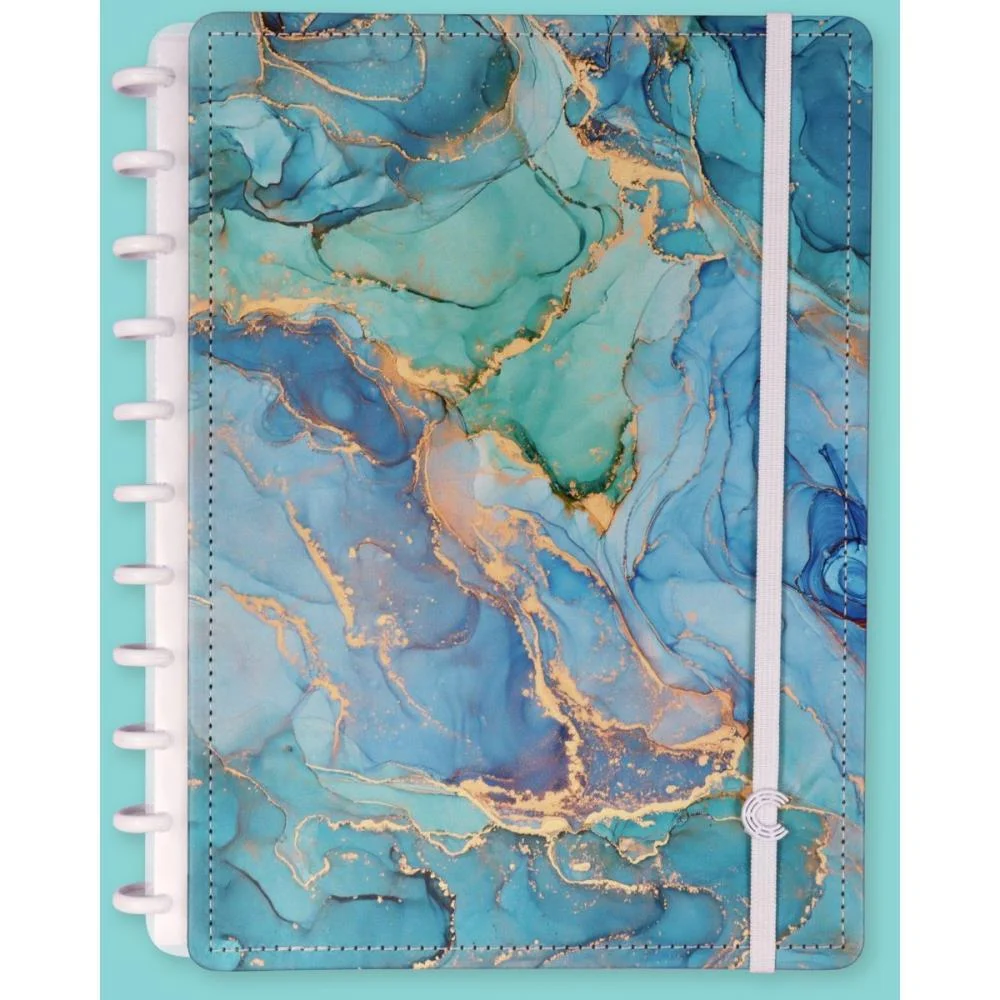 Caderno Inteligente Grande Maldives By Luara 80Fls 215X28 Caderno Inteligente - imagem 6