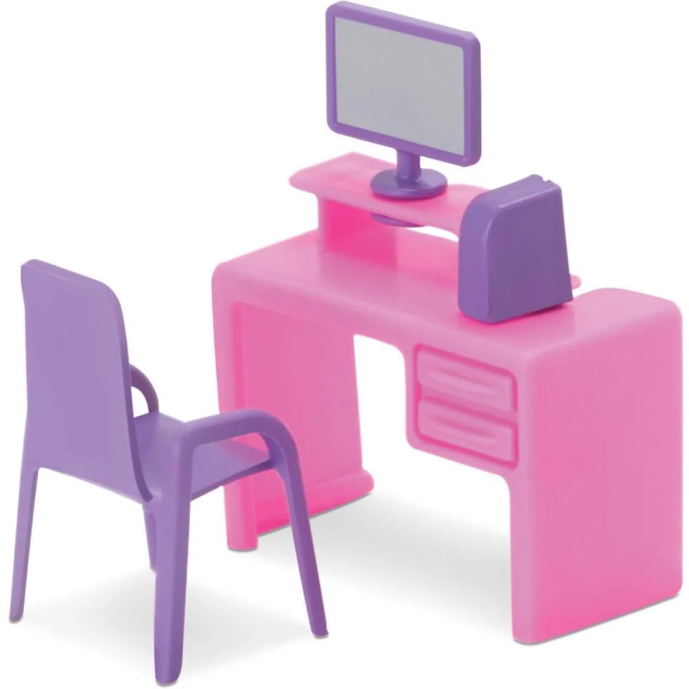 Casinha De Boneca Colecao Judy Home Quarto Samba Toys - imagem 3