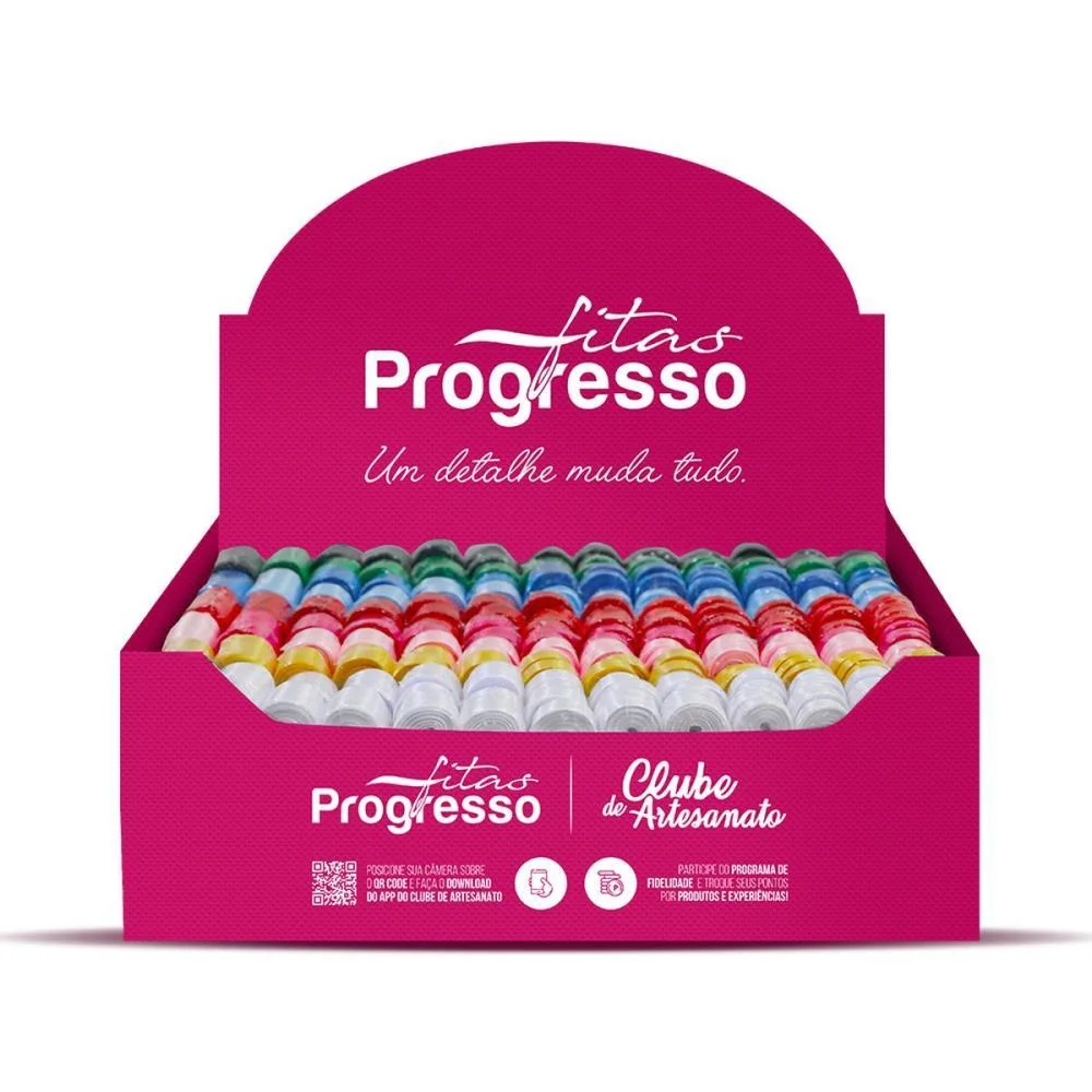 Display Expositor Completo Kit C/254 Unidades Fitas Progresso (Kit) - imagem 2