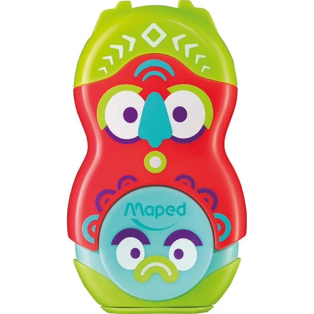 Apontador Com Deposito Loopy Totem C/Borracha Rotativ Maped C/ 24 Unidades - imagem 5