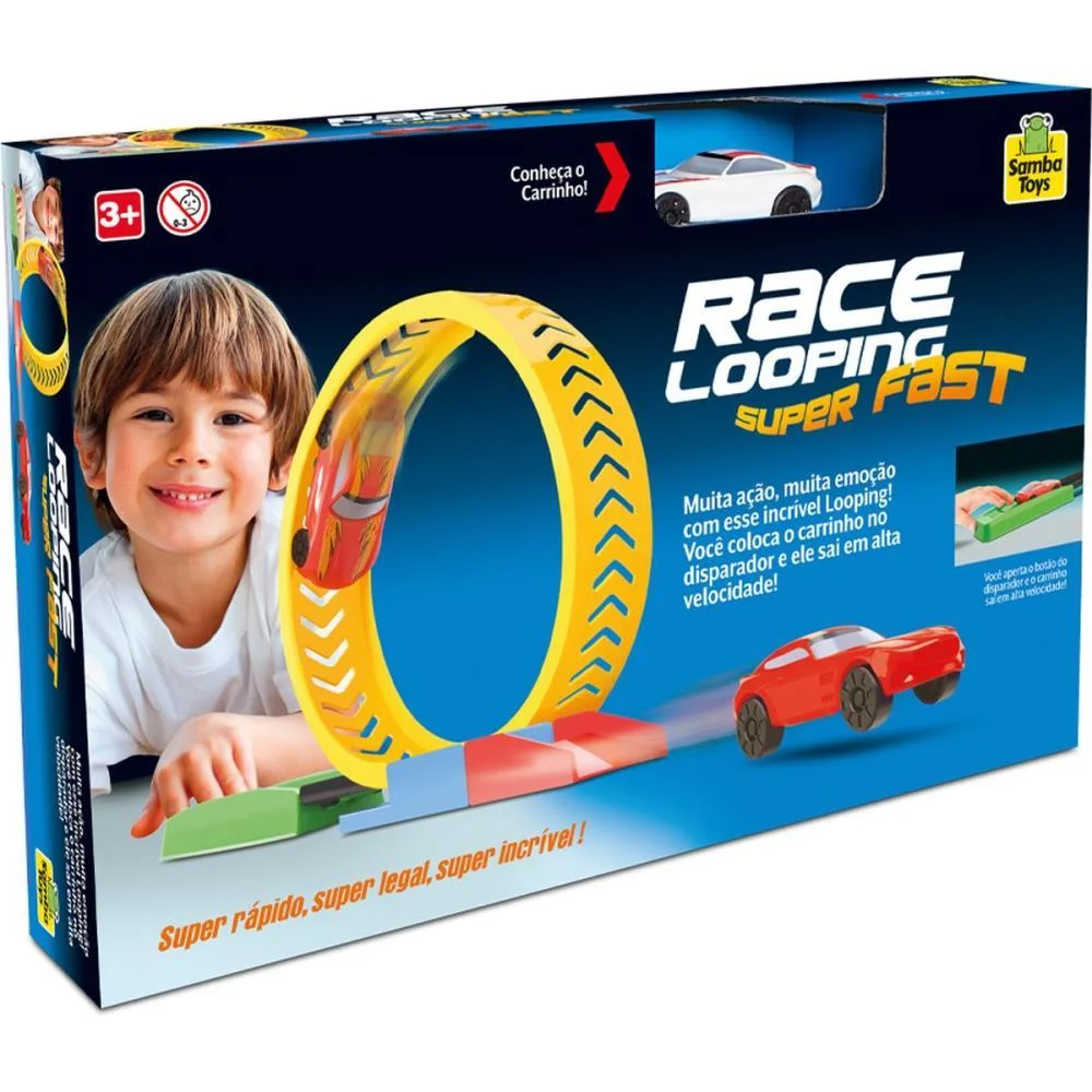 Pista Race Looping Super Fast Samba Toys - imagem 3