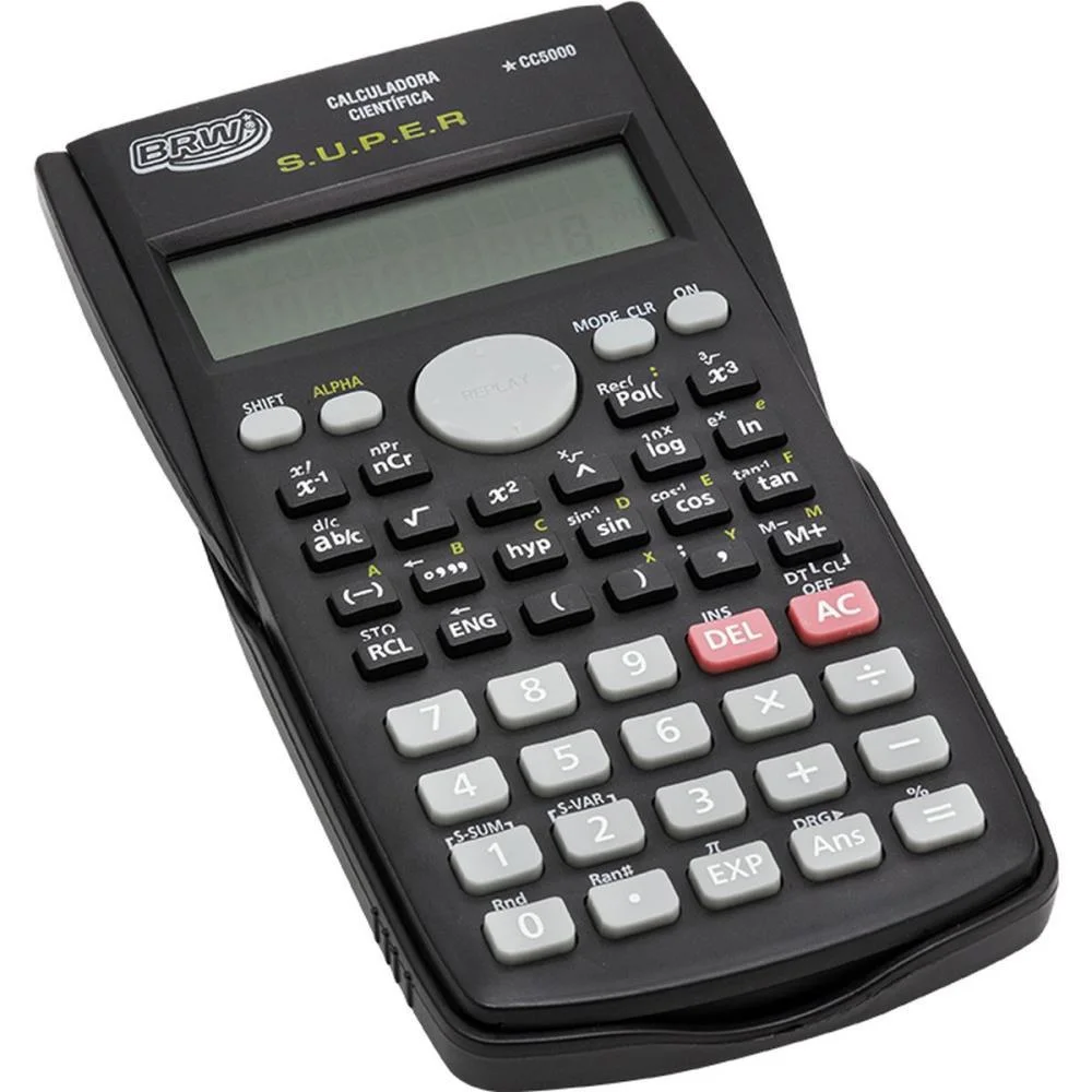 Calculadora Cientifica 240 Funcoes 12Dig.visor 2 Linh Brw - imagem 3