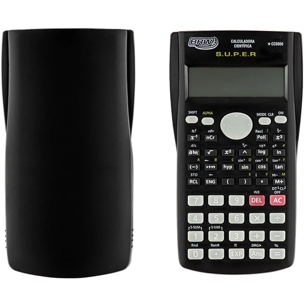 Calculadora Cientifica 240 Funcoes 12Dig.visor 2 Linh Brw - imagem 4