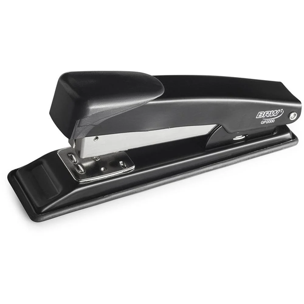 Grampeador Metal P/20Fls 26/6 14Cm Preto Brw - imagem 3