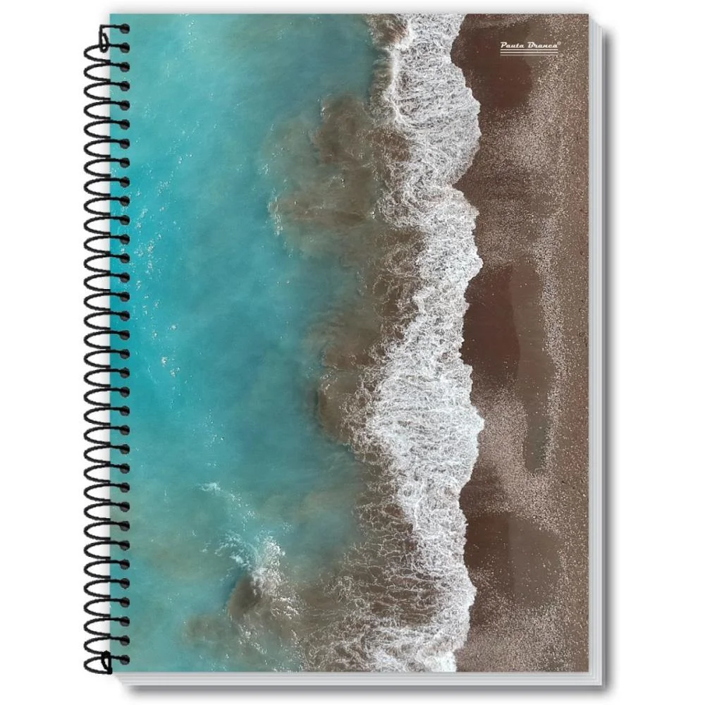 Caderno 15X1 Capa Dura New 300Fls. Pauta Branca (Pct.c/02) - imagem 5