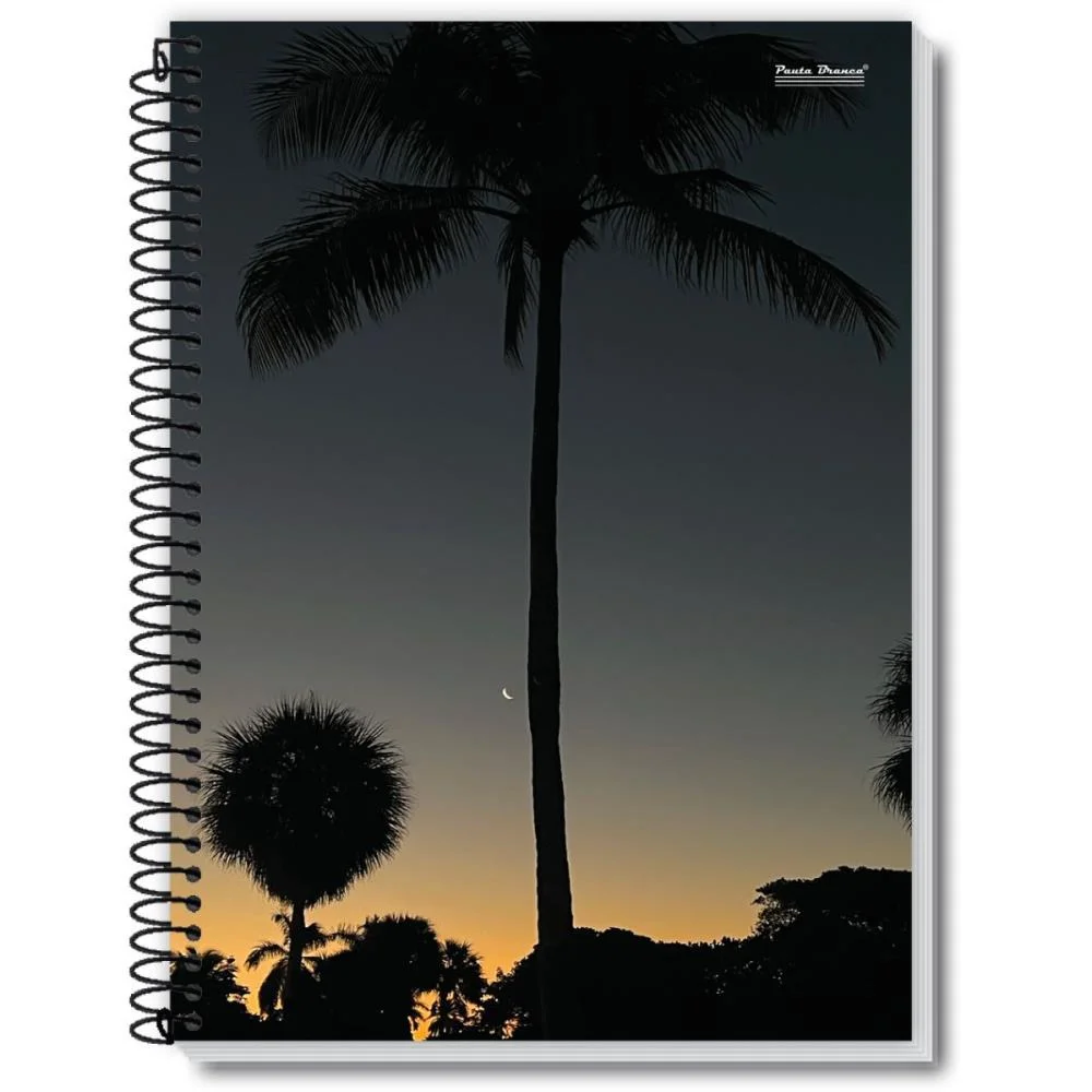Caderno Espiral Pequeno Capa Dura New 96Fls. Pauta Branca (Pct.c/05) - imagem 5