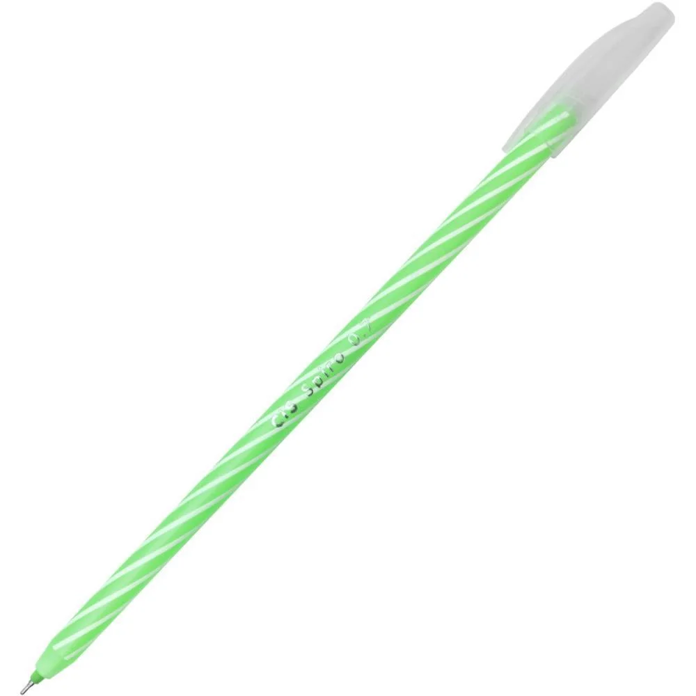 Caneta Esferografica Cis Spiro 0,7Mm Verde Sertic (Cx.c/12) - imagem 4