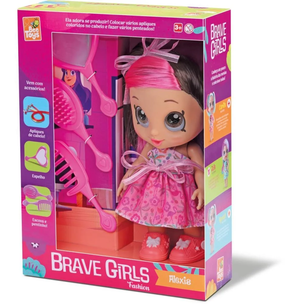 Boneca Brave Girls Alexis Fashion Bee Toys - imagem 4