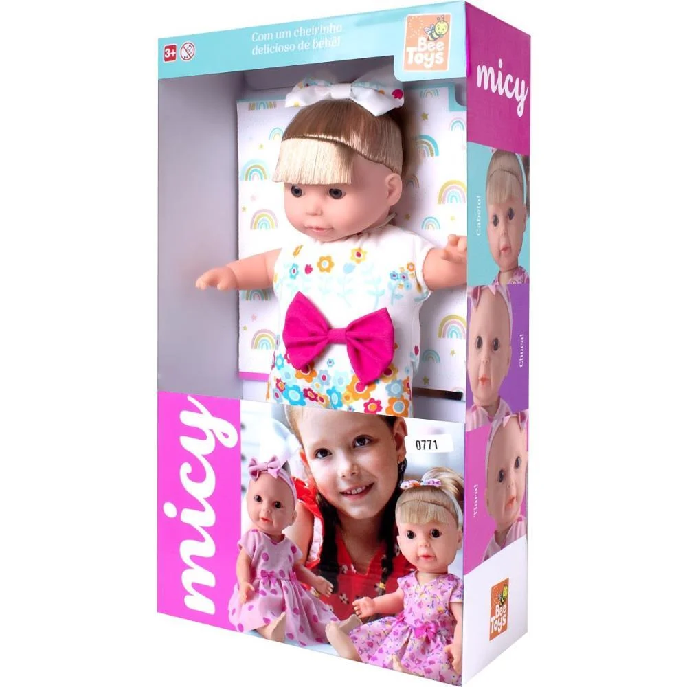Boneca Micy Cabelo Bee Toys - imagem 3