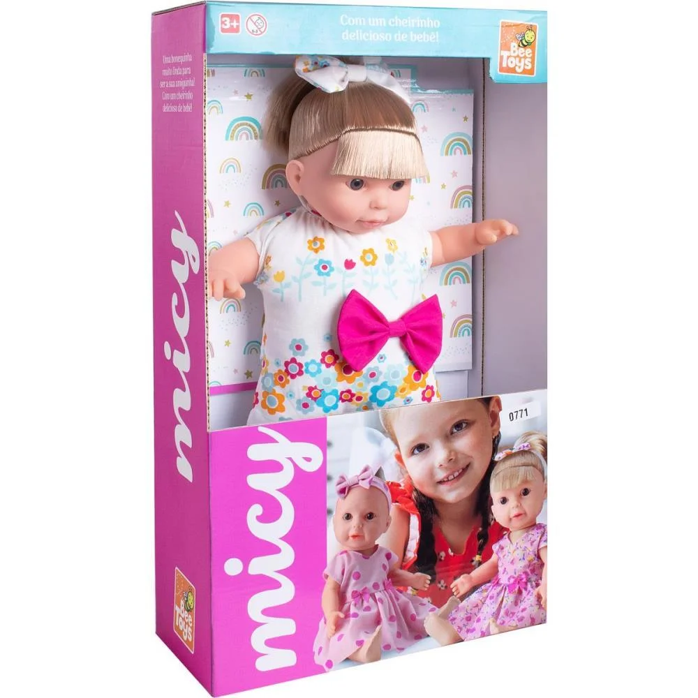 Boneca Micy Cabelo Bee Toys - imagem 4