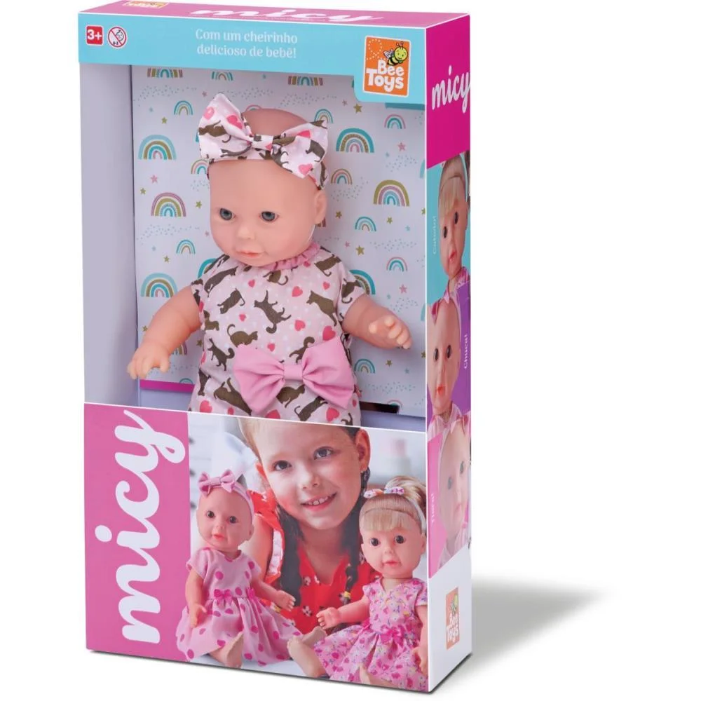 Boneca Micy Tiara Bee Toys - imagem 3