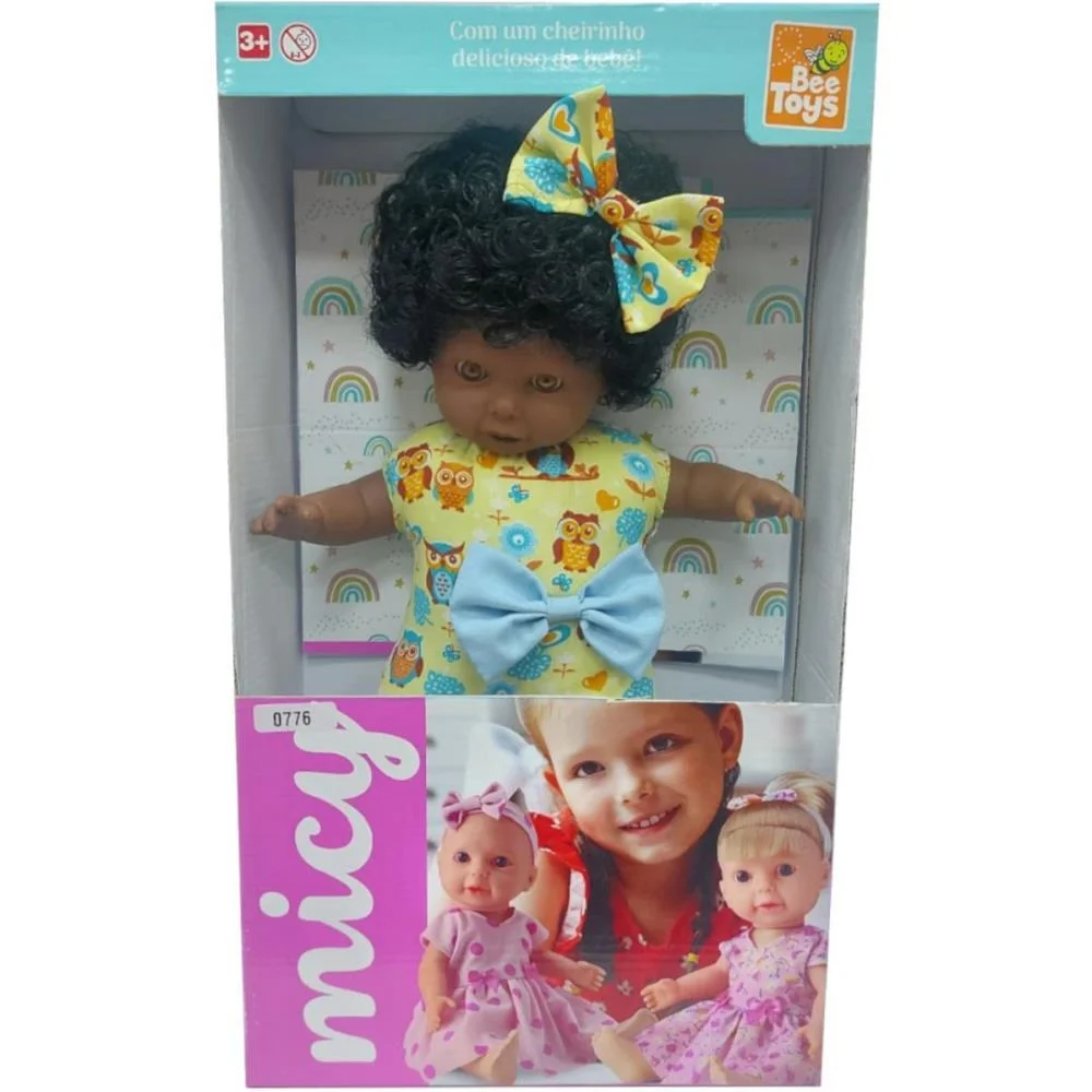 Boneca Micy Negra (S) Bee Toys - imagem 3