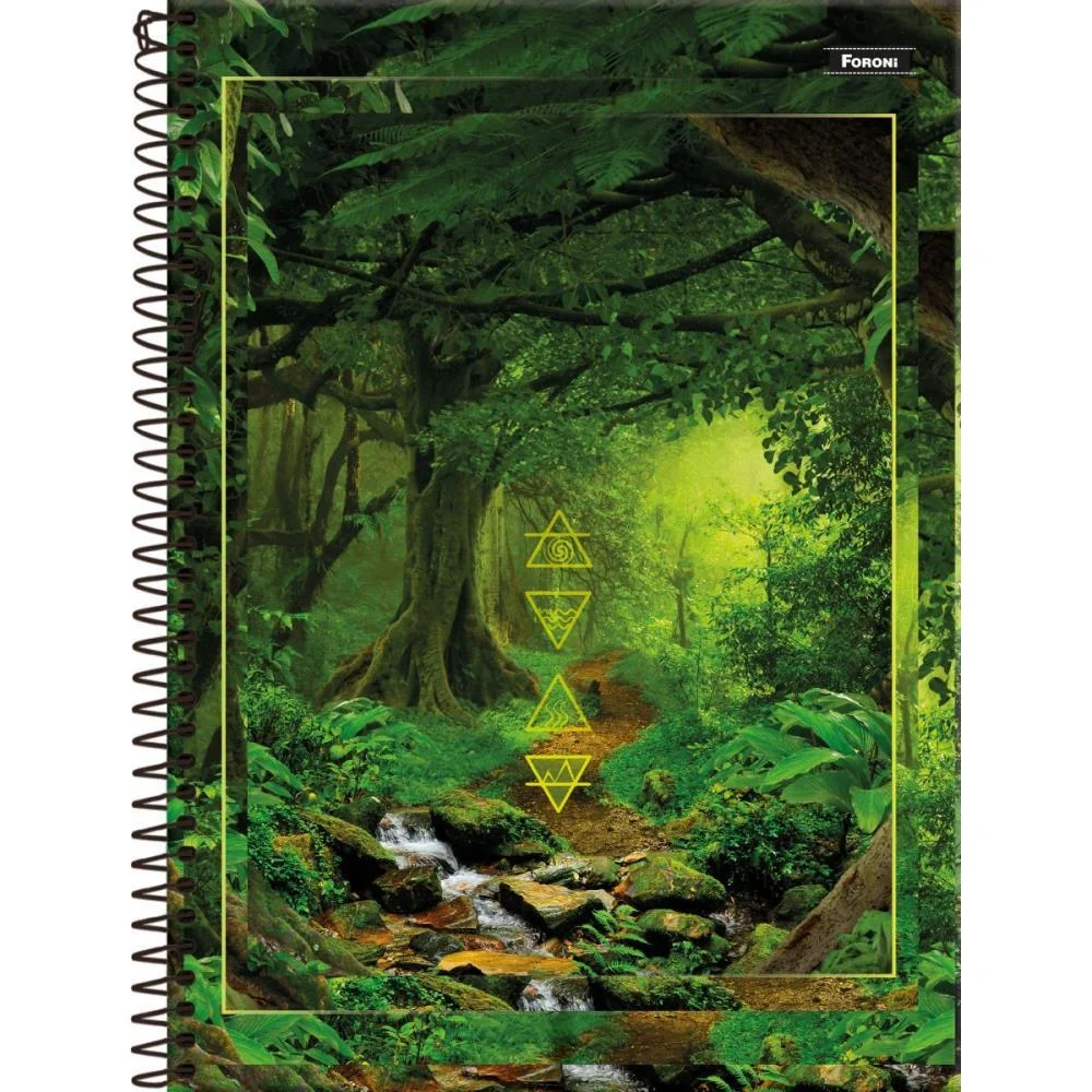Caderno 15X1 Capa Dura 4 Elementos 240Fls. Foroni (Pct.c/02) - imagem 4