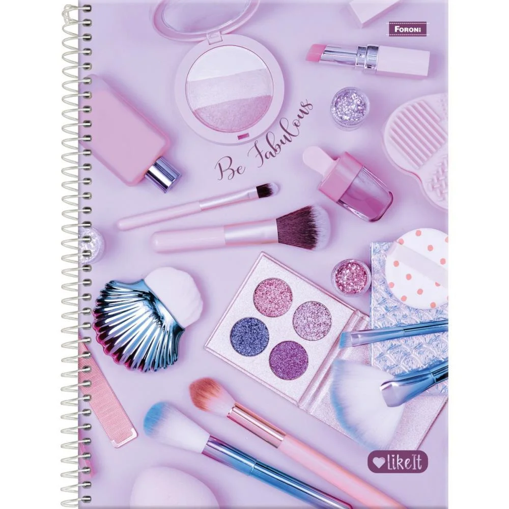 Caderno 01X1 Capa Dura Like It 80Fls. Foroni (Pct.c/04) - imagem 6